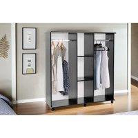 Dynamic Mobile Wardrobe With 6 Easy-Glide Wheels