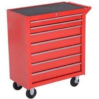 Steel 7 Drawer Tool Storage Cabinet