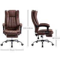 Vinsetto Deluxe Reclining Office Chair