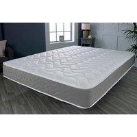 Grey Memory Foam Hybrid Mattress - 7 Layers, Cooling, 5 Sizes
