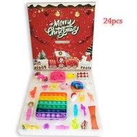 Festive 24 Pack Fidget Toy Advent Calendar