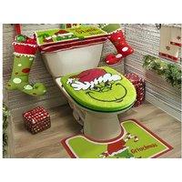 Grinch Inspired Toilet Seat Cover Sets