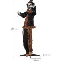 67In Talking Circus Clown Animatronic