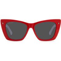 Unisex Black Dsquared2 Icon Women'S Polarised Sunglasses - Uv400 Protection, Lightweight Frame, Fashion Statement
