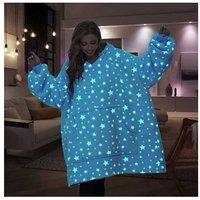 Magical Glow-In-The-Dark Hoodie Blanket