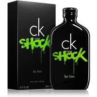 Ck One Shock For Him Eau De Toilette - Calvin Klein Masculine Fragrance, Woody & Amber Notes, 100Ml