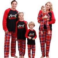 Unisex Black Cookie Baking Crew Christmas Family Pyjama Sets - 6 Styles