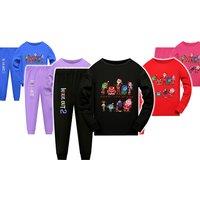 Kids' Inside Out 2 Inspired Long Sleeve Pyjamas Set - 7 Sizes & 7 Styles