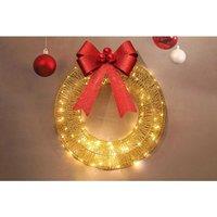 Led Christmas Wreath Decor