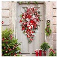 30X6X50Cm Xmas Wreath Hanging Decor