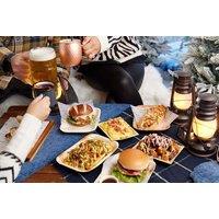 4* Tower Vicinity Alpine Lodge - Festive Burger & Winter Drinks For 2 On The River Thames - Tower Bridge