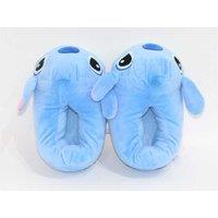 Lilo & Stitch Inspired Plush Slippers