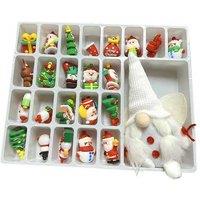 31Pcs Xmas Statues Gnome Advent Calendar