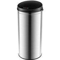 Touchless Trash Can With Motion Sensor And Manual Control
