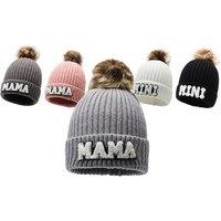 Mama And Mini Knitted Bobble Hats - 5 Colours!