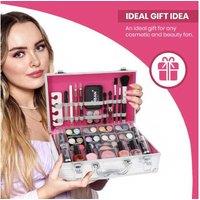 64-Piece Vanity Case Love Urban Beauty Collection - Ultimate Makeup Set