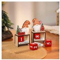 Portable Santa Xmas Countdown Calendar