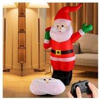 Rc Self-Inflatable Running Santa Claus