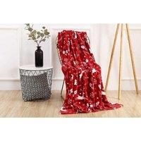 Christmas Printed Soft Throw Blanket