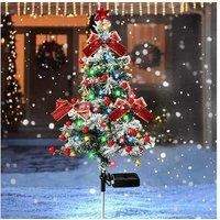 Solar Christmas Tree Decorative Lights