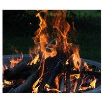 Xl Garden Fire Pit With Grill & Poker