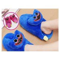 Huggy Wuggy Inspired Plush Slippers