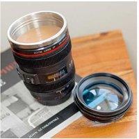 Ingenious Camera Lens Mug With Lid