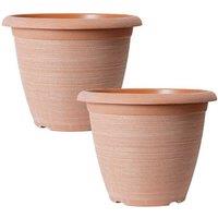 Helix Powdered Clay Planter