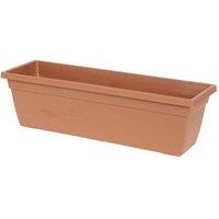 Set Of 5 Terracotta 'Leonardo' Planter Boxes