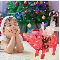 Magical Led Light-Up Pink Flying Pig