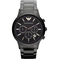 Emporio Armani Men'S Ar2453 Watch With Chronograph - Black