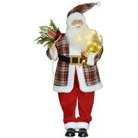 4'3" Animated Santa Figure - 2 Options