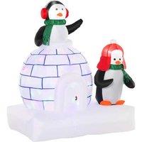 1.5M Penguin & Ice House Inflatable