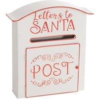White Santa Letters Post Box