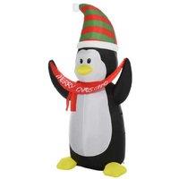 PRICE DROP! 2.4m Outdoor LED Inflatable Penguin Christmas Decoration - Pre-Lit, Weather-Resistant, Festive Yard Display