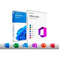 Microsoft Office Pro Plus 2024 & Windows 11 Pro Bundle - Lifetime Access