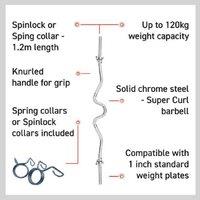 Super Curl Barbell Bar