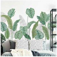 Self-Adhesive Green Plant Wall Sticker