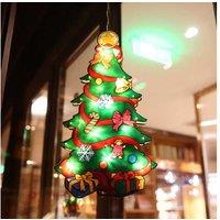 2Pcs Xmas Tree Led Window Light