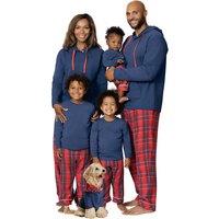 Navy Plaid Family Pajama Set - 3 Sizes & Bundle Options