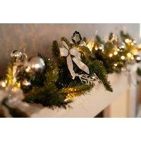 1.8M Christmas Led Silver Garland