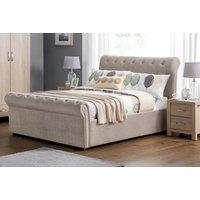 Colorado Luxury Sleigh Bed Frame - 5 Sizes, 3 Colours