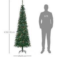 6.5Ft Tall Pencil Slim Tree