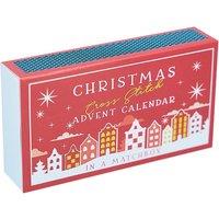 Christmas Cross Stitch Advent Calendar With 24 Projects - Blue Or Red