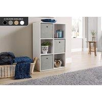 6 Cube Storage Unit - 4 Colours