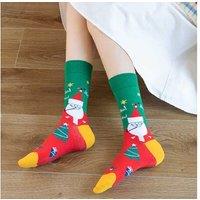 4 Pairs Xmas Funny Cotton Socks With Box