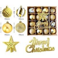 Gold Balls Christmas Tree Decoration