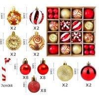 Red & Gold Balls Xmas Tree Decoration