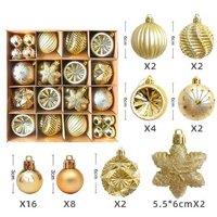 Gold Balls Christmas Tree Decoration