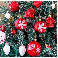 Red Balls Christmas Tree Decoration